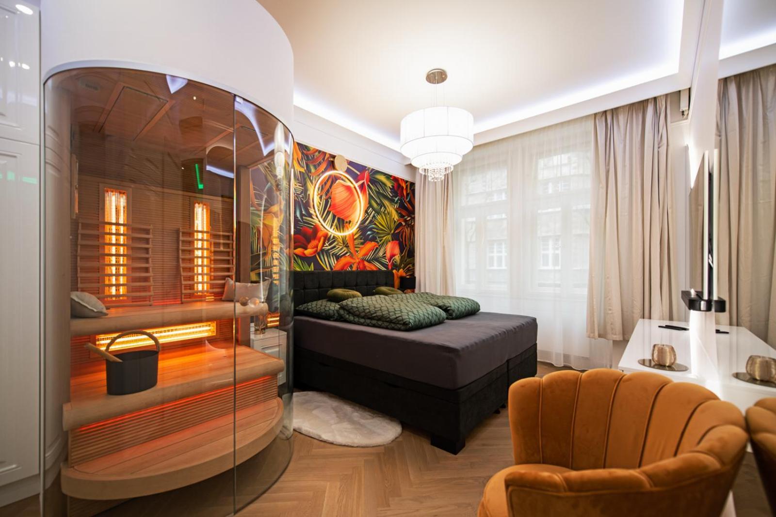 Appartement Luxusni Designovy Emotion Se Saunou V Srdci Kralovskych Vinohrad