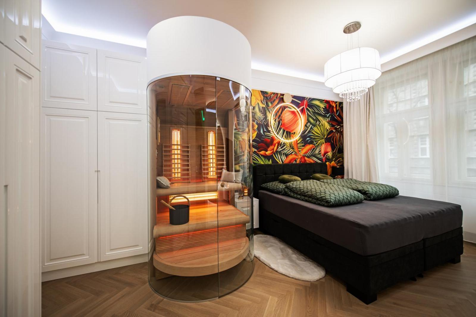Luxusni Designovy Emotion Se Saunou V Srdci Kralovskych Vinohrad Praag